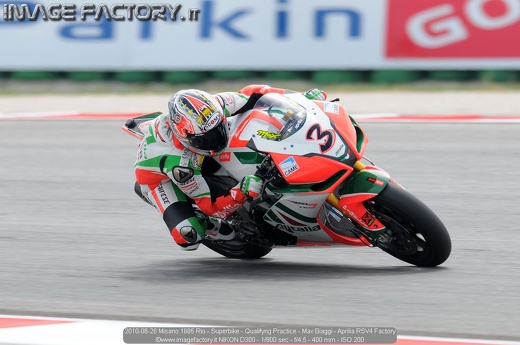 2010-06-26 Misano 1885 Rio - Superbike - Qualifyng Practice - Max Biaggi - Aprilia RSV4 Factory